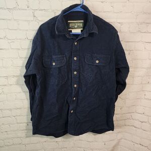 Mens Field & Stream longsleeve button-down shirt, size Large